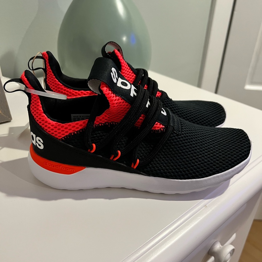 Adidas Boys slip on sneakers. NEW Never worn, tags attached